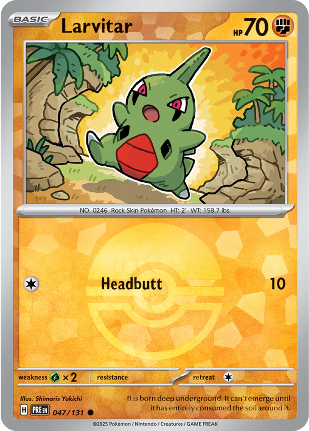 Larvitar (Poke Ball Pattern)