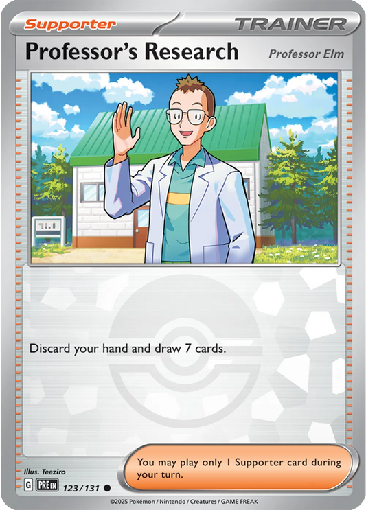 Professor's Research [Professor Elm] (Poke Ball Pattern)