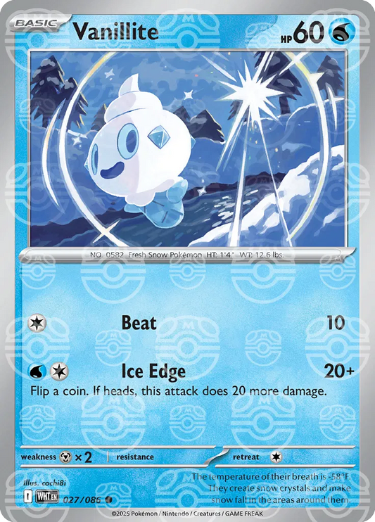 Vanillite (Master Ball Pattern)