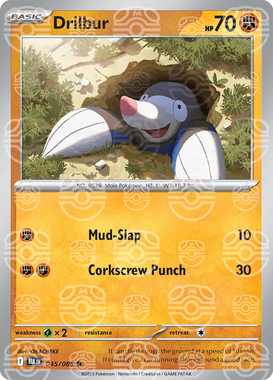 Drilbur (Master Ball Pattern)