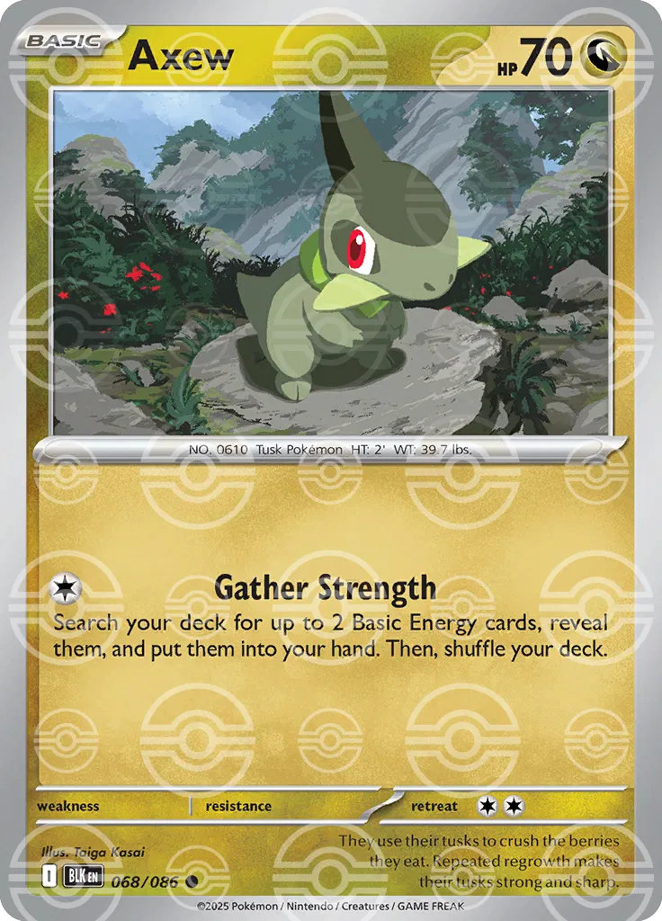 Axew (Poke Ball Pattern)